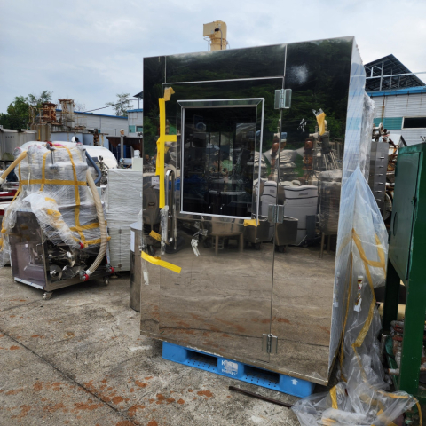 [중고] 스테인리스 에어샤워룸 에어샤워부스 클린룸 장비 대표이미지