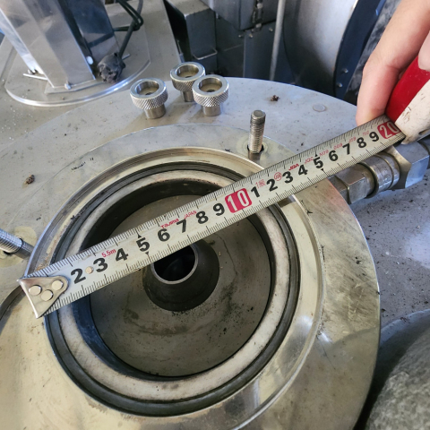 지르코니아 에어젯밀 Spiral Jet Mill 중고 식품 관련 기기 대표 이미지