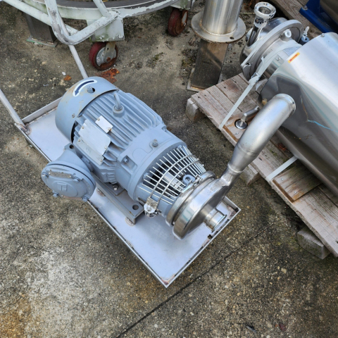TRI-FLO C216 위생용 원심펌프 5HP 중고 제품 이미지