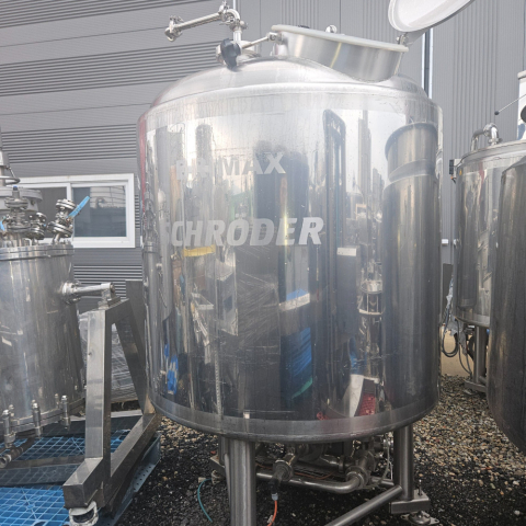 중고 슈뢰더 BRIMAX 1000 1000L 스테인리스 자켓탱크 제품 대표 이미지