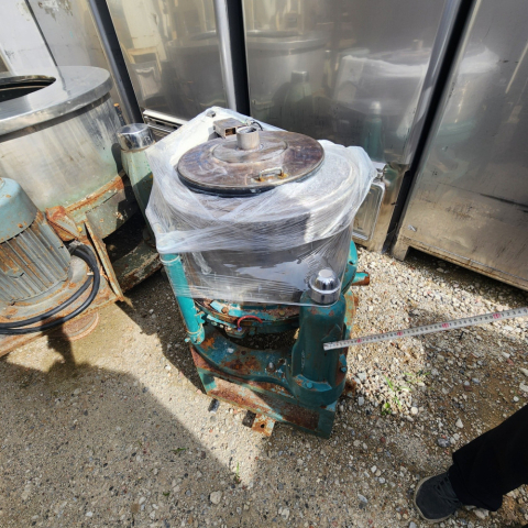 중고 Ø500 높이 270mm 상부식 원심탈수기 제품 대표사진