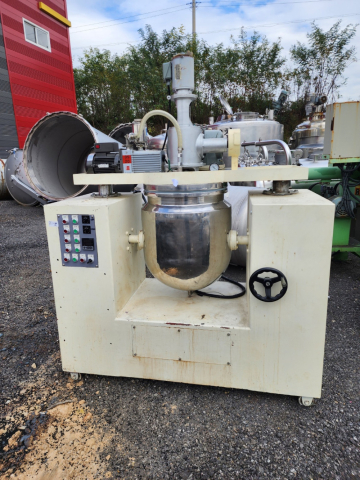 중고 100L급 진공 아지호모믹서 패들모터 2HP 호모모터 1HP 제품 대표 이미지