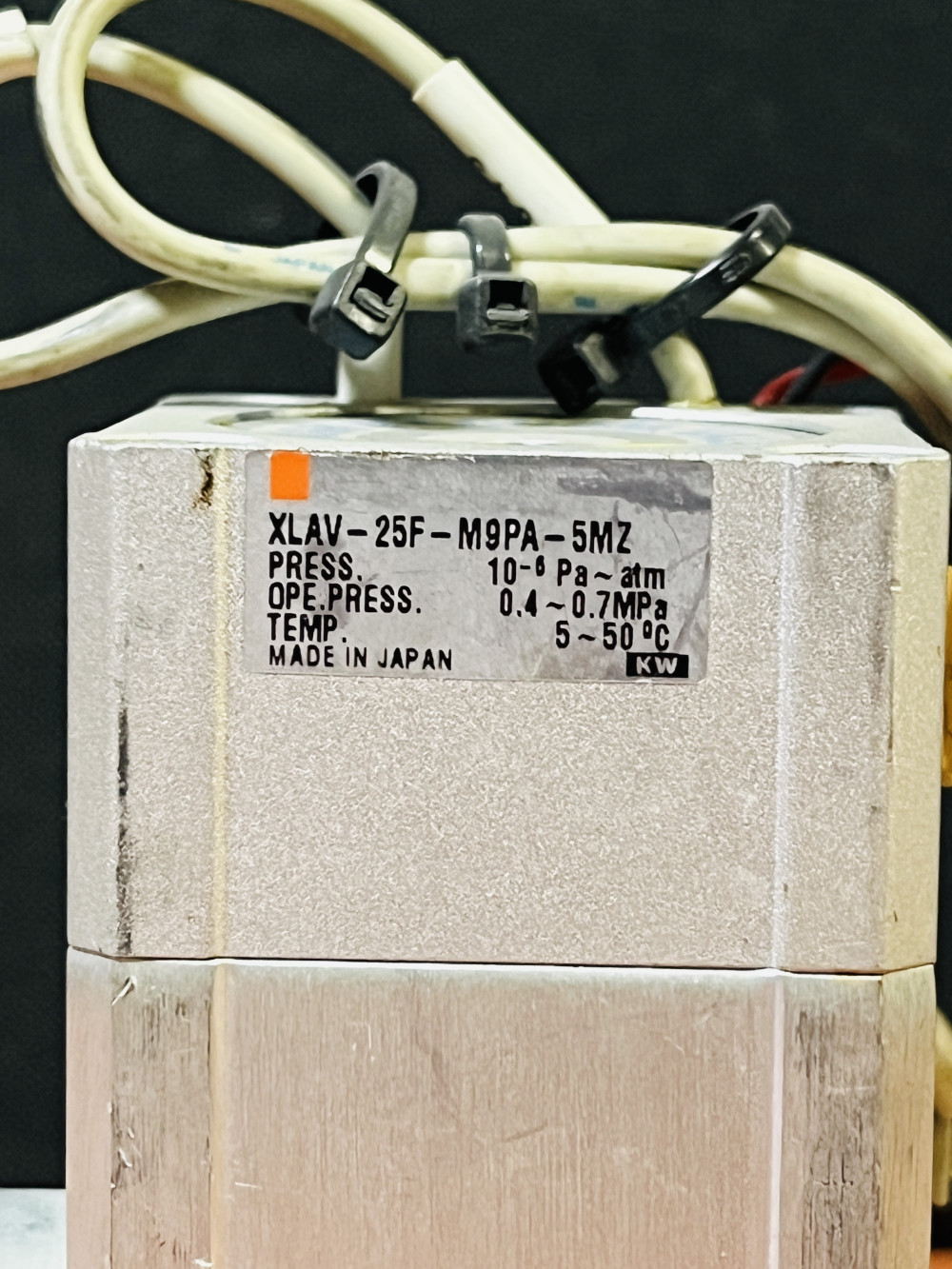 SMC High Vacuum Valve XLAV-25F-M9PA-5MZ 고진공 밸브 | [중고] SMC, 화학 · 유공압 ...