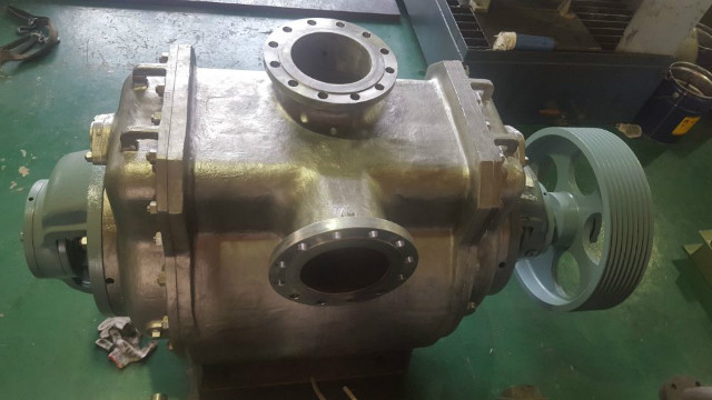 펌프,진공펌프,수봉식진공펌프,대형스텐수봉식진공펌프