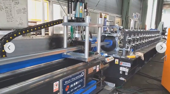 [Factory Selling] Roll Forming Machine C-Shape Steel Forming 75-200 Shinhan OPS 2023 / video Product Image