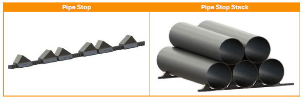 파이프적재대(pipe stop system) 제품 이미지