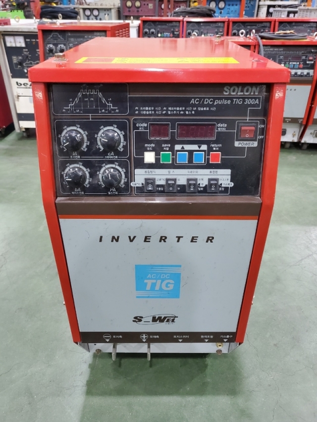 중고용접기,WAT-303B,CO2,pulse MIG,MAG350A 제품 이미지
