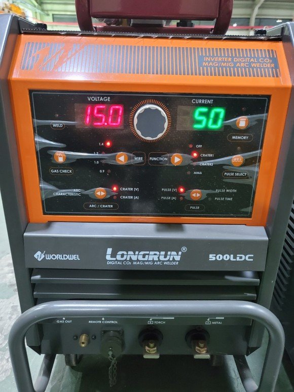 (전시품) 월드웰 CO2용접기 500LDC 제품 이미지