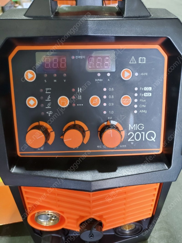 판금용 논가스 겸용 co2용접기 MIG201Q 제품 이미지