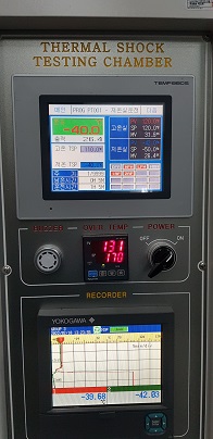 2존열충격 시험 챔버 환경시험기 Thermal Shock Testing Chamber 제품 이미지