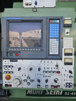 CNC선반 모리세이키 1990년식 척;15인치,  센터간길이 ; 1500 시스템;F15T,  고정방진구1개,   칩컨비어 제품 이미지 10