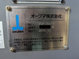 수직형 복합가공기(선삭,오축,턴밀,MCT가공) 오쿠마 TVM-200YB 최소스윙; 400,  척;20000,001도분활)