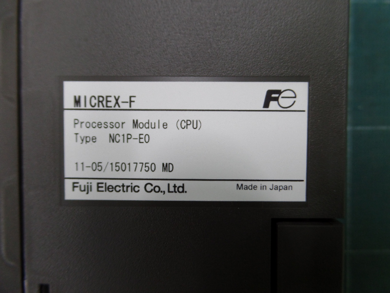 FUJI Processor Module (CPU) NC1P-E0 | [중고] FUJI, 자동화 · 로봇 · 계측 · 시험 ...