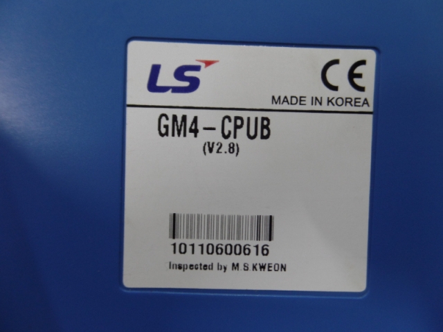 LS CPU UNIT GM4-CPUB | [중고] LS, 자동화 · 로봇 · 계측 · 시험 - 동력전달 - PLC · 인버터 ...
