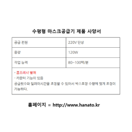 수평형 마스크포장기계 제품 이미지 2