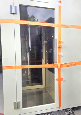 Used Air Shower Booth 국산 매우양호한상태 중고 소형 에어샤워부스 클린룸 출입 관리 장비 제품 이미지 8