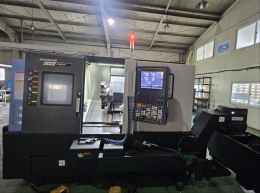 DOOSAN CNC Lathe 6-inch LYNX2100LSYA (Jan 2022) Sub-spindle, Y-axis, Turn-Mill