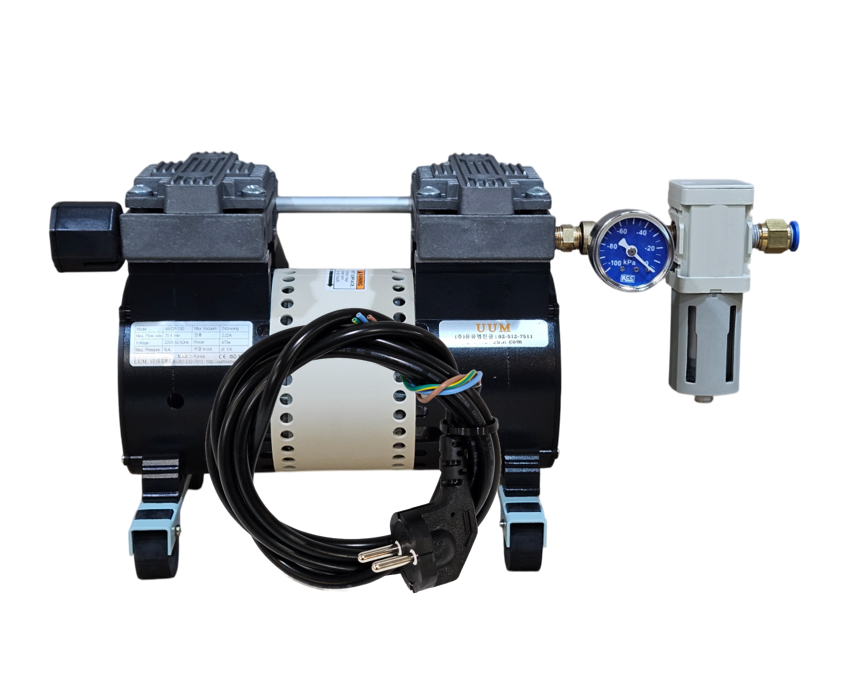 진공 펌프 오일 프리 MVCP-70DW  유량 90L/min 진공도 740mmHg -20Torr 국산