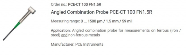 독일제 도막 두께 측정기 CT-808 이미지