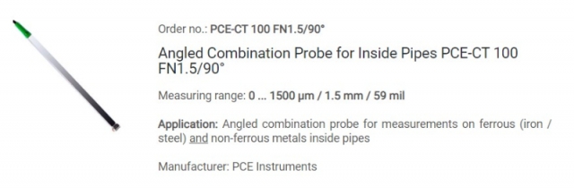 독일제 도막 두께 측정기 CT-809 이미지