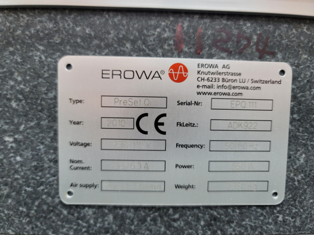 3차원측정기 , 에로바 , 에로와 , EROWA , PreSet Qi 제품 이미지