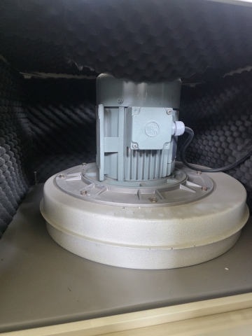 Dust collector (bag type, indoor use, 25 m³/min, 200 mmAq) 2HP 제품 이미지